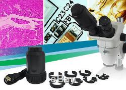 8.0MP USB Digital Electronic Camera Eyepiece F Microscope Telescope w /Adapter