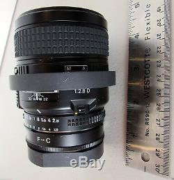 AF Nikon 60MM f/2.8 12.8 Lens Microscope Camera Adapter Japan