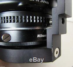 AF Nikon 60MM f/2.8 12.8 Lens Microscope Camera Adapter Japan