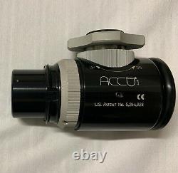 Accu-Beam Short Microscope C-mount Video Camera Adapter Compatible with Zeiss