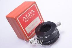 Alpa Microflex Combextan Bellows Adapter 35mm Camera 25mm Dia. Microscope Lens