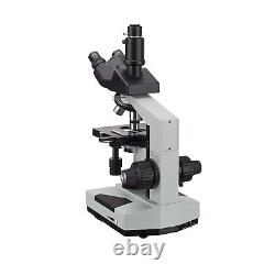 AmScope 40X-1000X Simul-Focal Lab Clinic Trinocular Microscope + 2MP HD Camera
