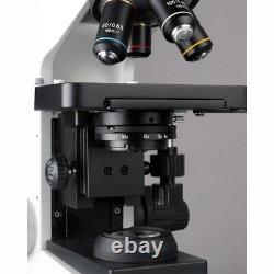 AmScope 40X-2000X Biological Research Microscope + 5MP Camera