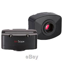 AmScope 5MP Digital USB Microscope Camera 30fps Video/Stills for Windows & Mac