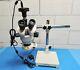 Amscope 7x-45x Stereo Zoom Microscope With Single Arm Boom Stand & Eyepiece Camera