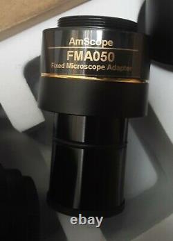 AmScope 9MP USB 2.0 Color CMOS C-Mount Microscope Camera with Reduction Lens