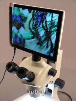 AmScope 9.7 5.0MP TouchPad Microscope Camera High-Res Android OS HDMI Output