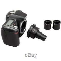 AmScope CA-NIK-SLR Nikon SLR/DSLR Camera Adapter for Microscopes