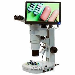 AmScope HDMI 1080p IPS Black 11.6 Microscope Monitor with Mount