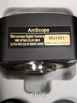 AmScope MU1803 18MP Microscope Camera with Reduction Lens