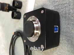 AmScope MU1803 18MP USB3.0 Real-Time Live Video Microscope Digital Camera