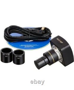 AmScope Mu300 3MP USB2.0 High-speed Microscope Digital Camera+Calibration Kit