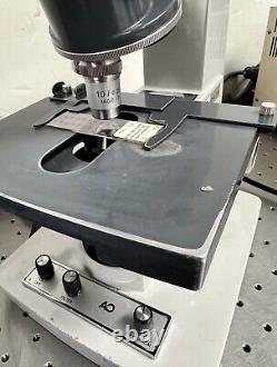 American Optical A. O. One-Ten 110 Trinocular microscope with 5MP Cam