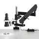 Amscope 0.7x-5x Zoom Inspection Led Microscope + Articulating Arm +camera Option