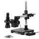 Amscope 0.7x-5x Zoom Inspection Led Microscope +single Arm Boom+4 Camera Options