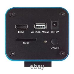 Amscope 1080p 60fps 2MP HDMI+WiFi CMOS Microscope Camera-Stand-alone +PC Imaging