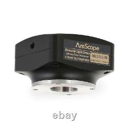 Amscope 32MP USB 3.0 Back-illuminated Color CMOS C-Mount Microscope Camera