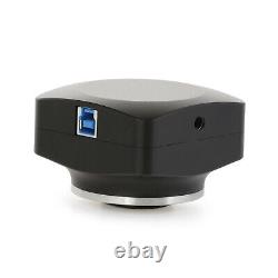 Amscope 32MP USB 3.0 Back-illuminated Color CMOS C-Mount Microscope Camera