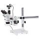 Amscope 3.5x-90x Trinocular Boom Stereo Led Microscope + 3mp Usb Camera Usb 3.0