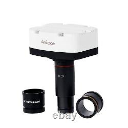 Amscope 5MP USB 2.0 Microscope Camera for Windows in White