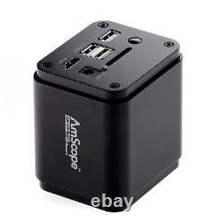 Amscope Auto-focus 4K 8.3MP HDMI, Wi-Fi Color CMOS C-mount Microscope Camera