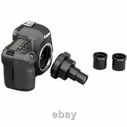 Amscope Canon And Nikon Slr / Digital Single-Lens Reflex Camera Microscope Adapt