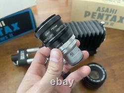 Asahi Pentax Bellows II, Slide Copier, 100mm F/4 Lens & Microscope adapter