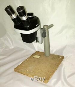 Bausch & Lomb StereoZoom 4 Microscope Pod on Boom Stand wth Camera Adapters, etc