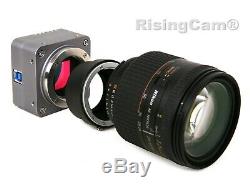 BigEYE USB3.0 10mp SONY imx294 4/3inch CMOS M42 C mount Microscope camera