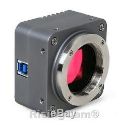BigEYE USB3.0 10mp SONY imx294 4/3inch CMOS M42 C mount Microscope camera