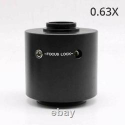 C-Mount Camera Adapter Reduction Lens 0.35X-1X for Trinocular Olympus Microscope