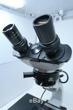 Carl Zeiss 47-09-20 Trinocular Inspection Microscope + HR055-CMT Camera Adapter