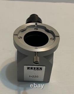 Carl Zeiss f220 f=220 Camera Adapter for OPMI Surgical Microscope