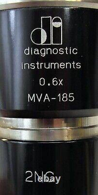 Diagnostic Instruments 0.6x Microscope MVA-185 2NC 1/2 Bayonet Camera Adapter