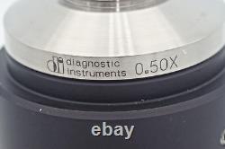 Diagnostic Instruments DBX Olympus Microscope Camera Adapter with 0.5x Lens