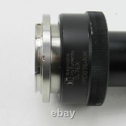 Diagnostic Instruments Hrd076-nik 0.76x Microscope F-mount Camera Adapter