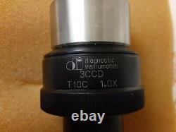 Diagnostic Instruments T10 T10C 3CCD Video Camera to Microscope Coupler Adapter