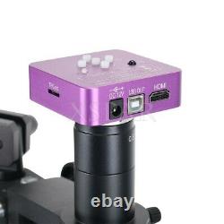 Digital Microscope 51MP Microscope Camera 180X C Mount Len For CPU Watch Repair