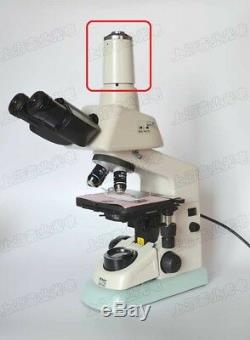 E100/E200 For Biological Microscope Phototube 1X C-MOUNT TV Tube Adaptor