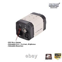 ESC Medicams Microscope Camera Full HD 2.4 MP 1080P C-Mount Adapter (CCP-2000)ES