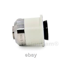 Focusable 0.55x microscope C mount adapter for Nikon trinocular microscope