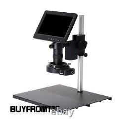 HAYEAR HY-2070 26MP USB Microscope Camera with 7 LCD Widened Metal Stand 150X