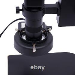 HD 16MP 1080P 10-180X Industry Lab Digital Microscope Monitor Set with Stand