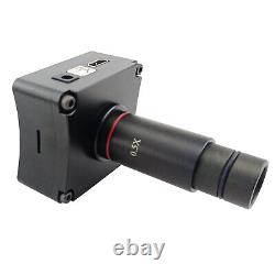 Industrial Camera Microscope HDMI USB 0.5X Reduction Lens Eyepiece Adapter Kit