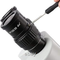 KOPPACE 3.5X-90X Trinocular Stereo Microscope Lens 1X CTV Adapter Zoom Lens