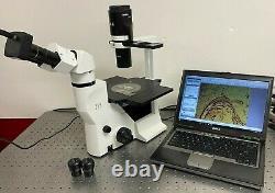 Labomed TCM 400 Inverted Phase Contrast Microscope + 5MP Camera