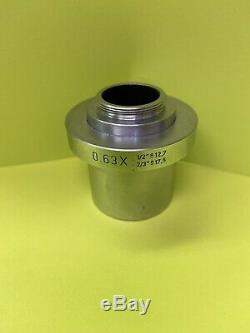 Leica Compatible 0.55X Microscope Camera Coupler C-Mount Adapter 37 MM