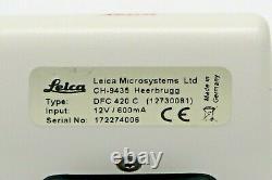 Leica DFC420C digital microscope camera C-mount interface 18615