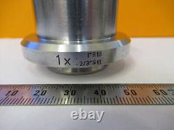 Leica Dmre Germany 1x Camera Adapter Microscope Part As Pictured P5-b-09