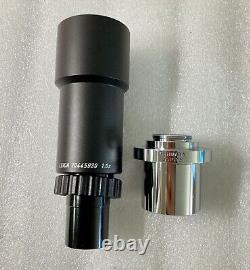 Leica Microscope C-mount Camera Adapter 10445930 1.0x With 541006 1X Original